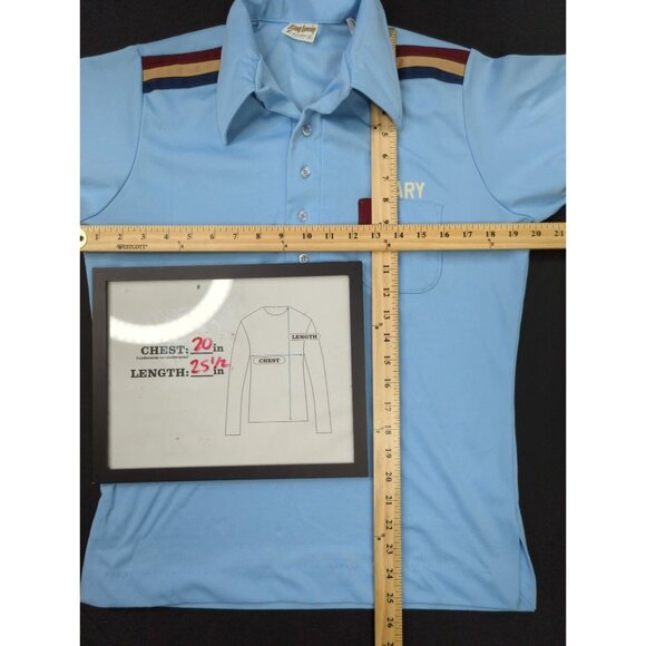 Vintage King Louie Bowling Shirt Medium Copa Lounge Palm Tree Personalized - Picture 7 of 8